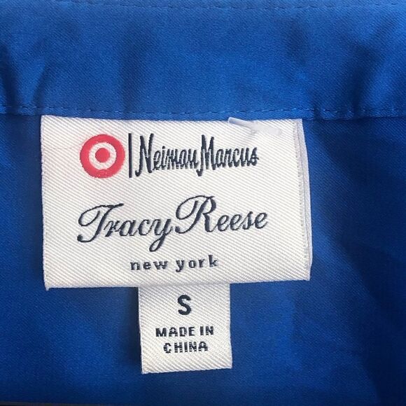 Tracy Reese Neiman Marcus Target Blue Sequin Top - Picture 5 of 7